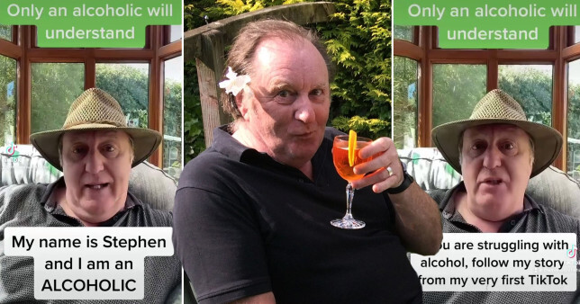 Người đàn ông cao tuổi cảm ơn những người bạn lạ trên Tiktok đã giúp ông cai rượu thành công