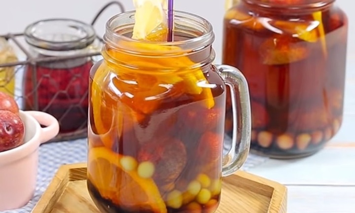 Cách pha trà mận ngon tuyệt cú mèo