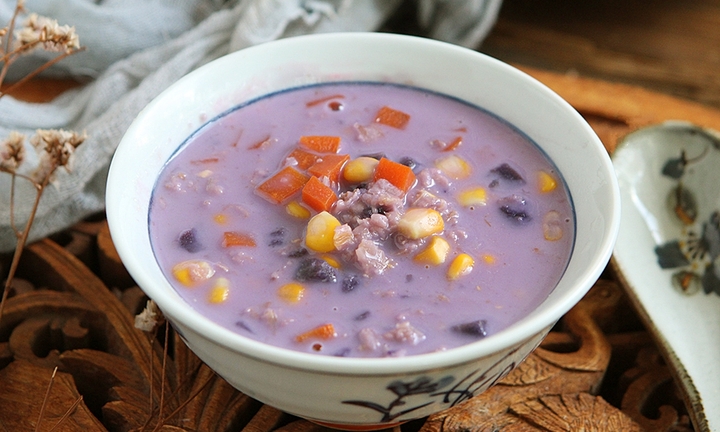 Súp khoai lang yến mạch, món ngon thêm ngay vào thực đơn giảm cân