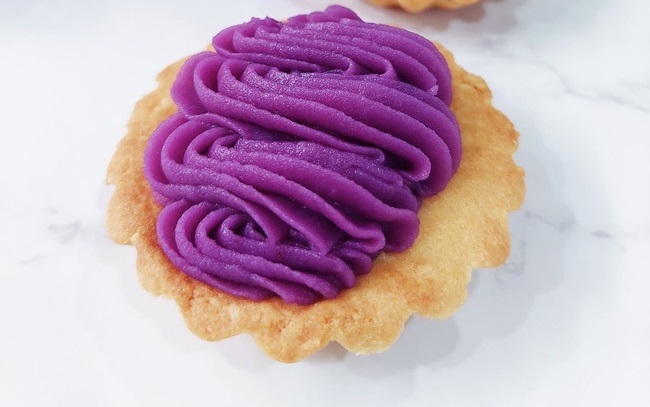 Cách làm bánh tart khoai lang tím