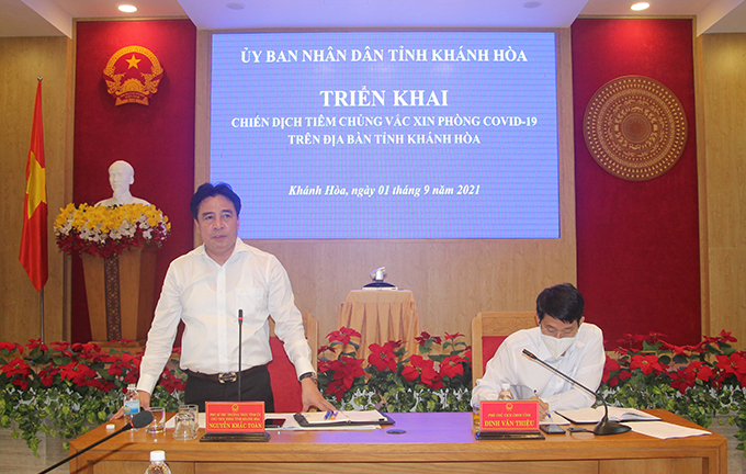 Khánh Hòa sẽ tiêm 300.000 liều vaccine Vero Cell cho 150.000 người