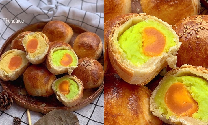 Mẹ bỉm khoe bánh Trung thu ngàn lớp đẹp hơn ngoài hàng, chị em vội lưu ngay công thức