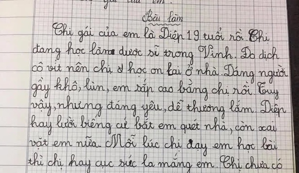 Bé gái tiểu học 