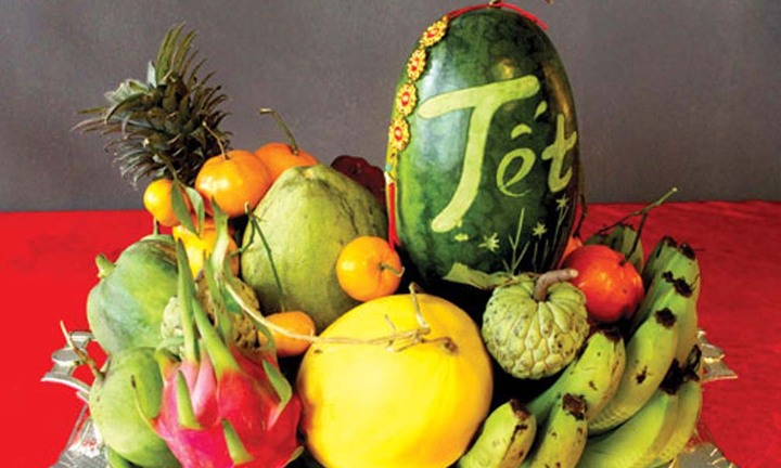 Cách bày mâm ngũ quả ngày Tết 3 miền Bắc, Trung, Nam