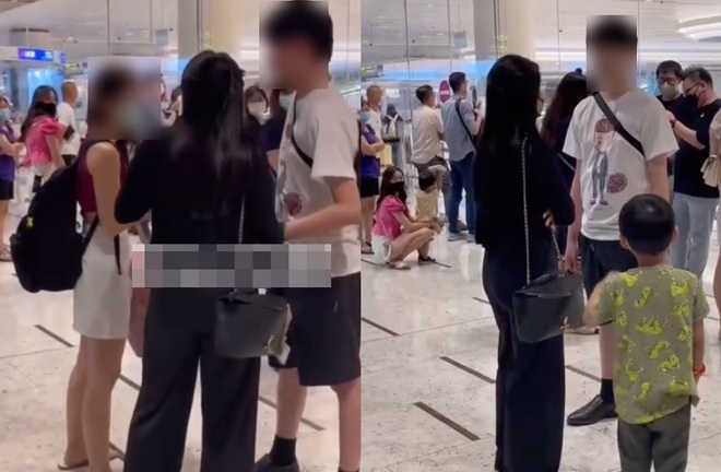 Vợ bắt quả tang chồng với