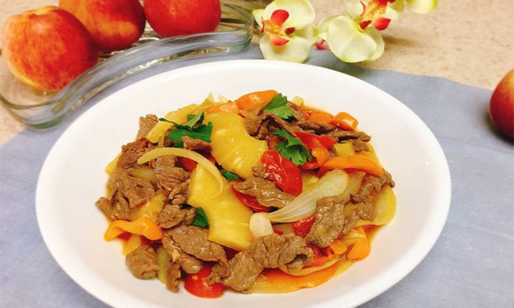 Cách làm món thịt bò xào dứa thơm lừng, ai ăn cũng khen