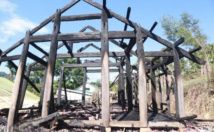 Cháy nhà gỗ 3 gian, người đàn ông tử vong thương tâm