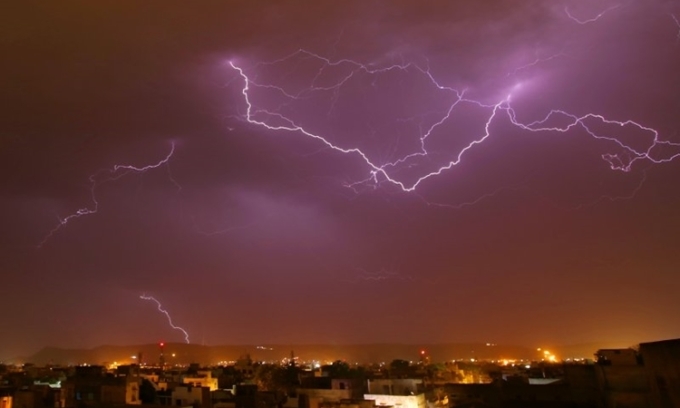 Sét đánh làm hơn 20 người thiệt mạng tại Ấn Độ