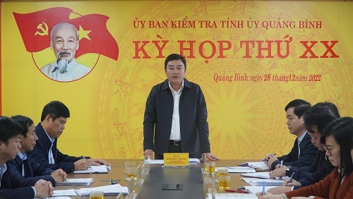 Quảng Bình: Kỷ luật nhiều cán bộ Huyện ủy Tuyên Hóa