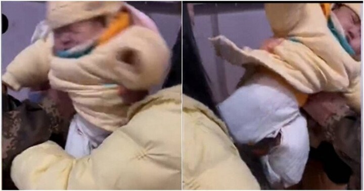 Vợ chồng cãi nhau vì giành quyền nuôi con, bố chồng có hành động tàn nhẫn gây phẫn nộ