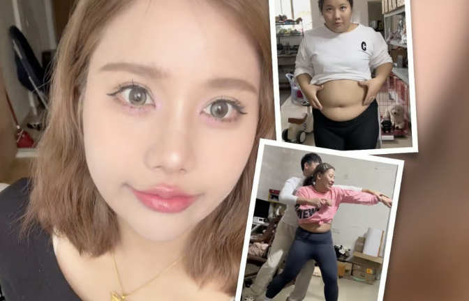 Vỗ béo bạn gái lên 85kg, chàng trai 