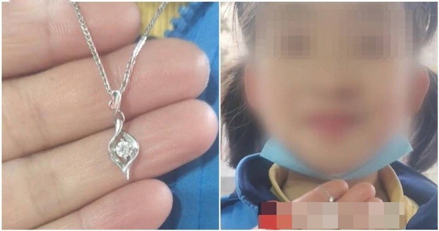 Con gái 8 tuổi được tặng dây chuyền 70 triệu, cách xử lý của người mẹ khiến dân tình nể phục
