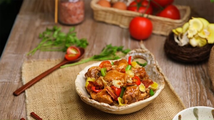 Thời tiết ẩm ương nấu ngay món gà nấu nấm đậm đà, ai chán ăn cũng muốn nếm ngay lập tức