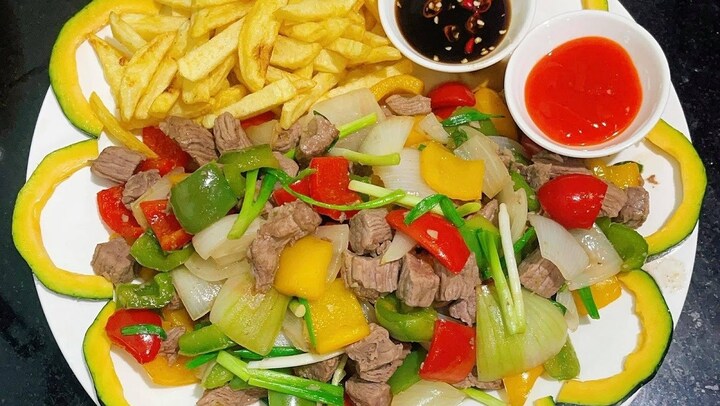 Trời lạnh nấu ngay bò lúc lắc ngon mềm theo công thức, mùi thơm bốc lên đố ai cưỡng lại
