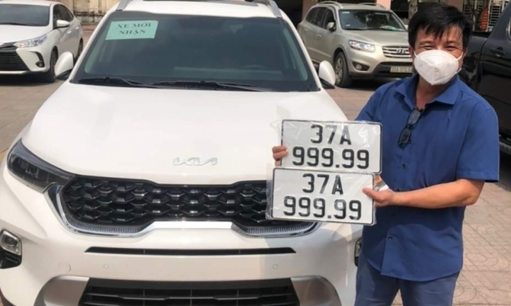Người trúng đấu giá biển số xe đẹp có được mua bán, chuyển nhượng?