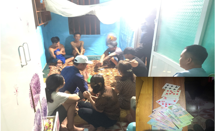 Triệt phá ổ nhóm đánh bạc, khởi tố 9 bị can ở Quảng Ninh
