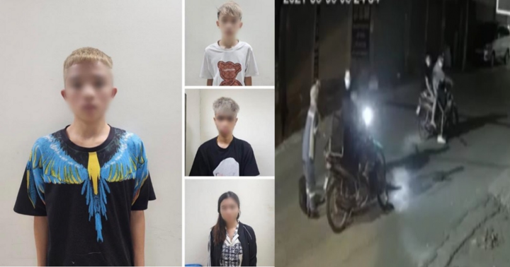 Bắt giữ nhóm thanh thiếu niên mang hung khí cướp tài sản ở Hà Nội