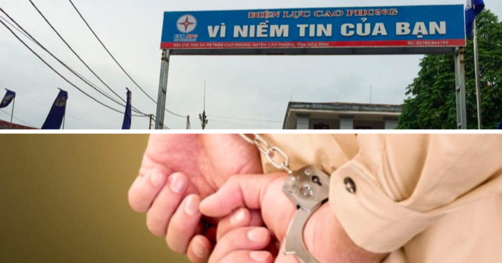 Bắt tạm giam Giám đốc Điện lực Cao Phong