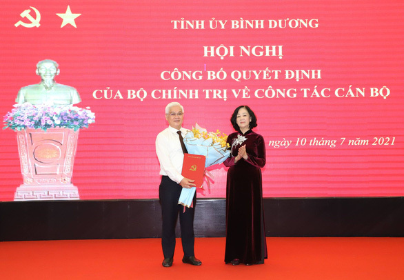 Điều động ông Nguyễn Văn Lợi giữ chức Bí thư Tỉnh ủy Bình Dương