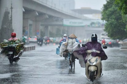 Tin tức dự báo thời tiết hôm nay 29/8: Cảnh báo mưa dông ở Bắc Bộ