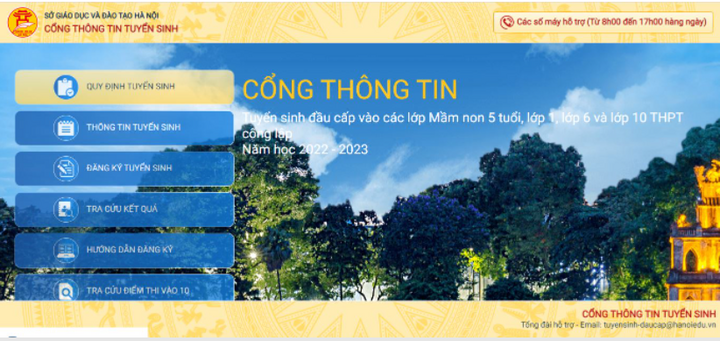 Hà Nội bắt đầu tuyển sinh mầm non, lớp 1 và lớp 6: Đăng ký trực tuyến như thế nào?