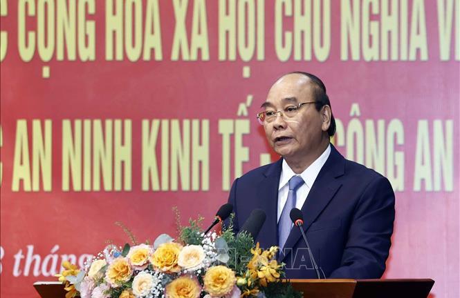 Chủ tịch nước: Lực lượng an ninh kinh tế cần giải quyết hiệu quả nguy cơ đe dọa an ninh kinh tế