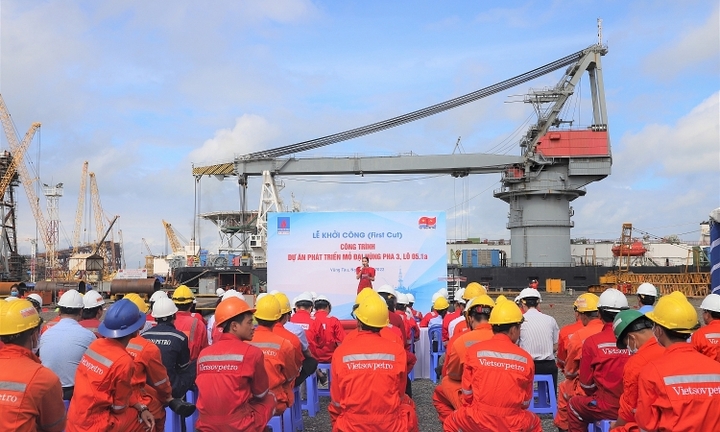 Khởi công Dự án phát triển mỏ Đại Hùng Pha 3, Lô 05.1a