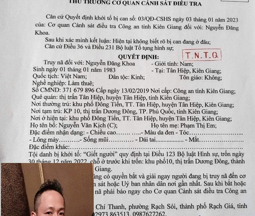 Vì sao Nguyễn Đăng Khoa bị truy nã?
