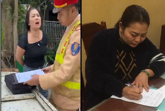 Công an Thanh Hóa thông tin chính thức vụ người phụ nữ lăng mạ CSGT