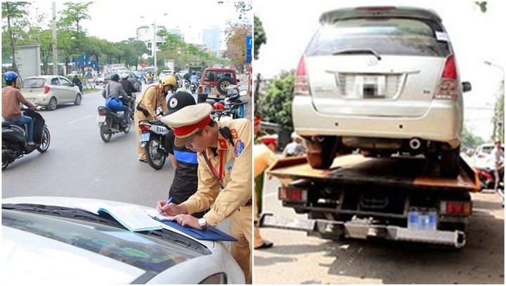 Năm 2023, người điều khiển xe ô tô bị tạm giữ phương tiện khi nào?