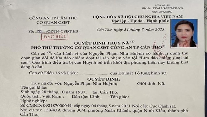Lừa đảo 16 tỷ đồng, 