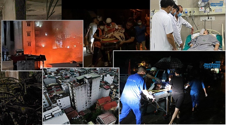 Toàn cảnh vụ cháy chung cư mini: Những kí ức buồn không thể quên