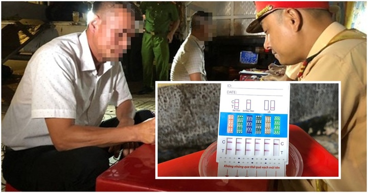 Tài xế vi phạm nồng độ cồn, dương tính với ma túy 