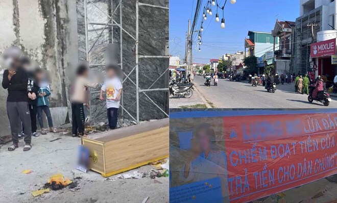 Vụ vỡ hụi tiền tỷ ở Thái Bình, người dân mang quan tài đi đòi nợ: Chủ tịch xã nói gì?
