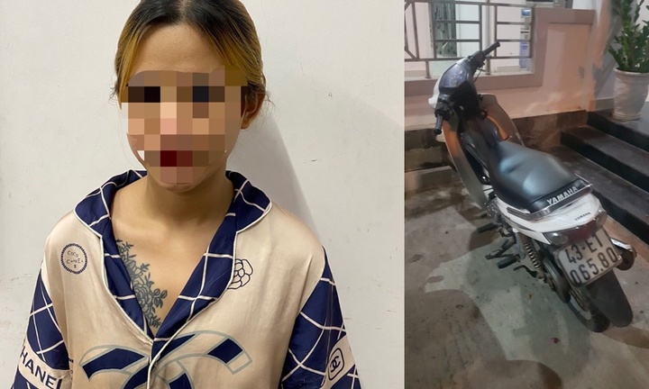 Vụ thiếu nữ có hình xăm hoa hồng ở ngực trộm xe máy: Đang truy xét bạn trai