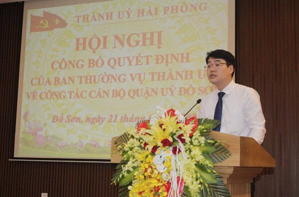 2 tân Phó Bí thư Quận ủy 31 tuổi ở Hải Phòng vừa được bổ nhiệm là ai?