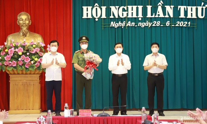 Giám đốc Công an Nghệ An được chỉ định tham gia Ban Thường vụ Tỉnh ủy