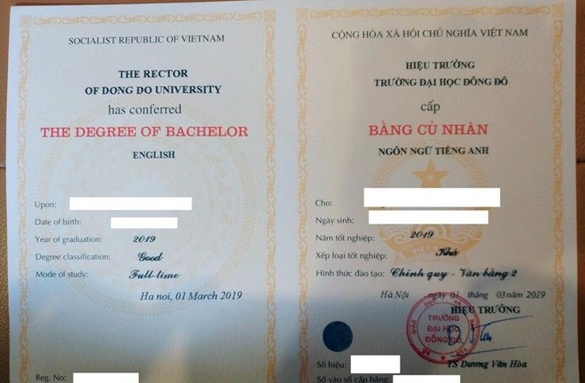 Vụ cấp hàng trăm bằng giả ở Đại học Đông Đô: Bộ Công an kiến nghị xử lý các cá nhân ở bộ GD&ĐT