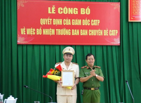 Chân dung Trưởng ban Chuyên đề Công an TP.HCM vừa được bổ nhiệm