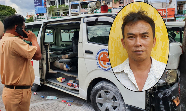 Vụ cướp xe cấp cứu lái khắp phố gây kinh hãi ở Cần Thơ: Thông tin