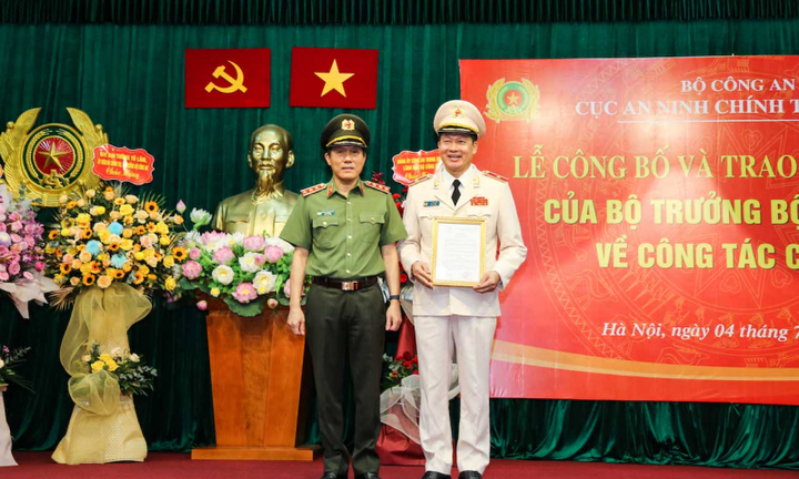 Tân Cục trưởng Cục An ninh chính trị nội bộ là ai?