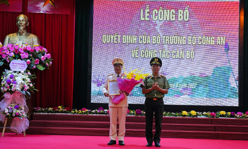 Chân dung tân Giám đốc Công an Hòa Bình 46 tuổi