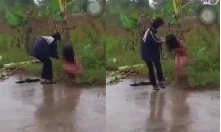 Lột trần bạn giữa đường, nữ sinh 16 tuổi ở Hà Tĩnh có bị xử lý hình sự?