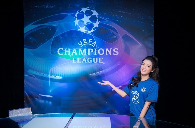 Huyền My khoe nhan sắc cuốn hút, vỡ oà hạnh phúc khi Chelsea vô địch Champions League