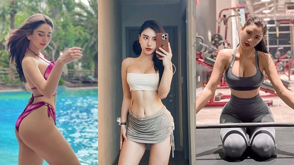 Nữ gymer quyến rũ 