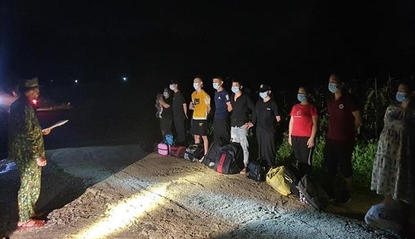 Cao Bằng: Phát hiện 11 công dân nhập cảnh trái phép từ Trung Quốc