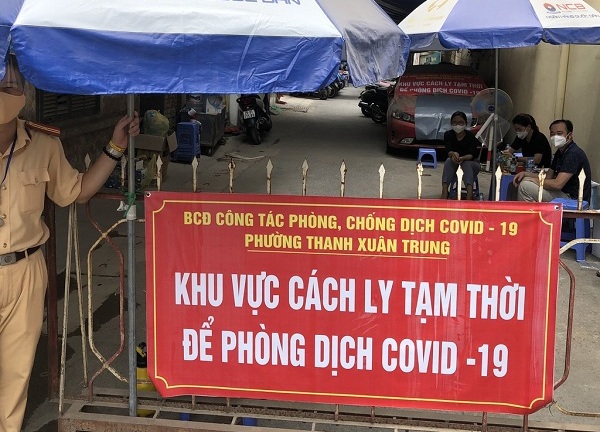 Sáng 1/9, Hà Nội thêm 30 ca dương tính với SARS-CoV-2, khu vực Thanh Xuân Trung vẫn phức tạp