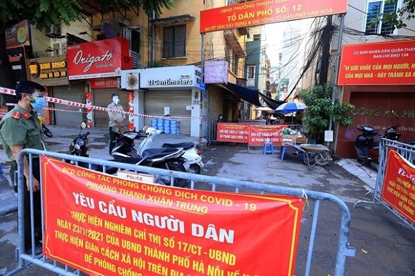 Tối 3/9, Hà Nội ghi nhận thêm 15 ca dương tính với SARS-CoV-2