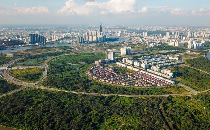 Giá trúng đấu giá đất Thủ Thiêm