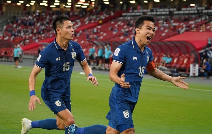 Thái Lan đè bẹp Indonesia trong trận chung kết lượt đi AFF Cup 2020